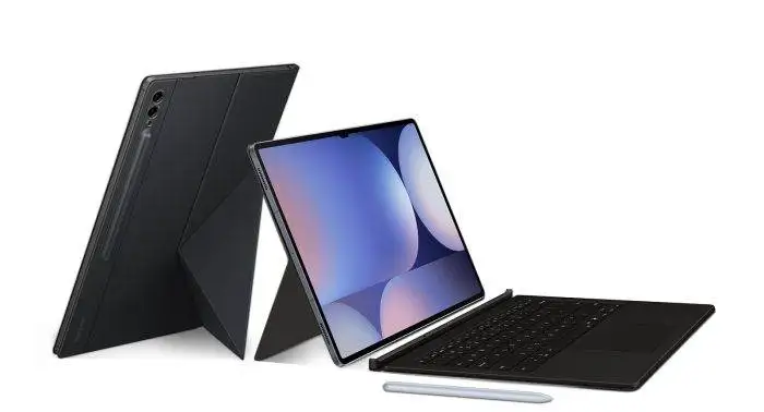 Samsung Tab S10 Plus with keyboard